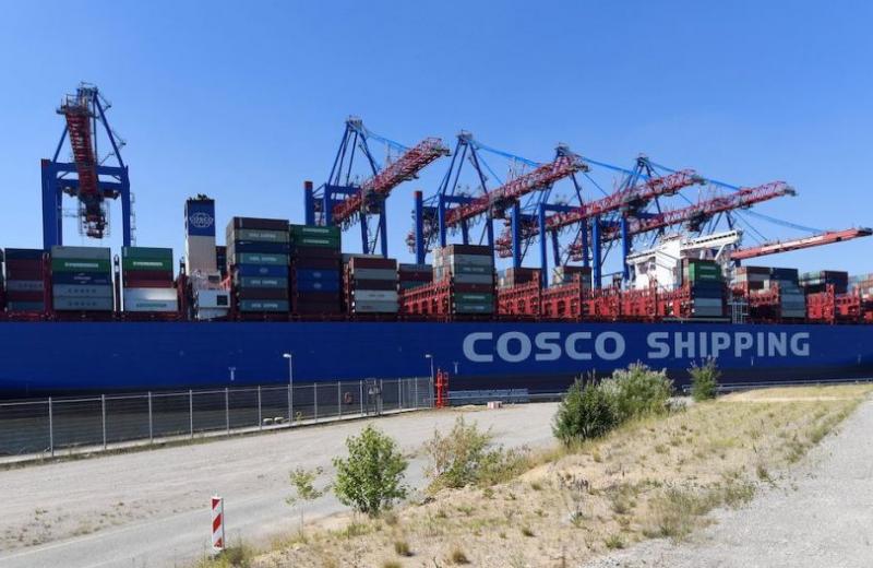 Китайська компанія Cosco наближається до угоди з портом Гамбурга