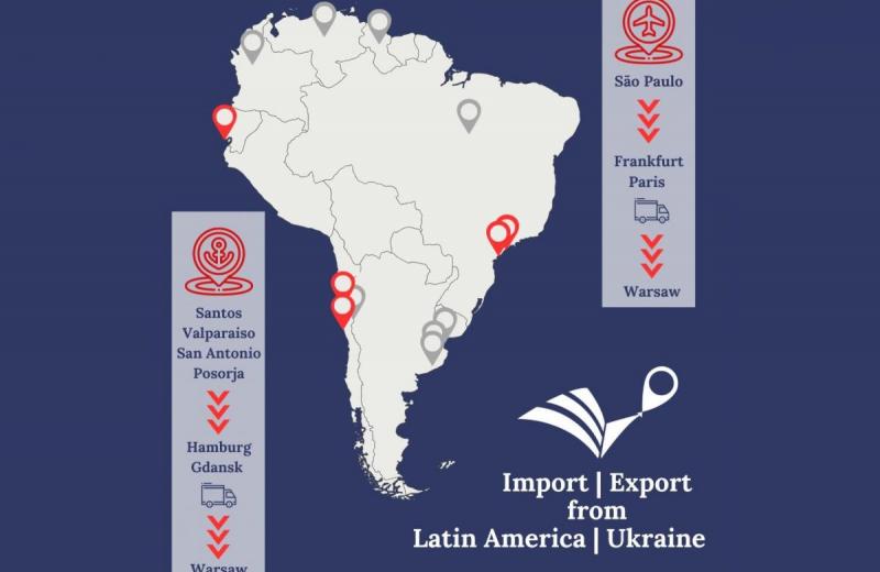 Доставки до Латинської Америки
