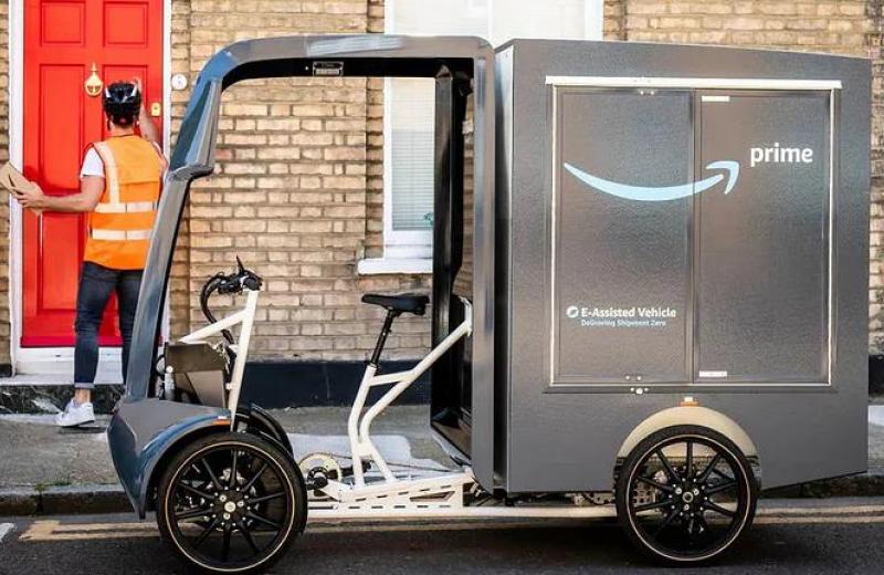 Amazon возитиме посилки на велосипедах у Лондоні