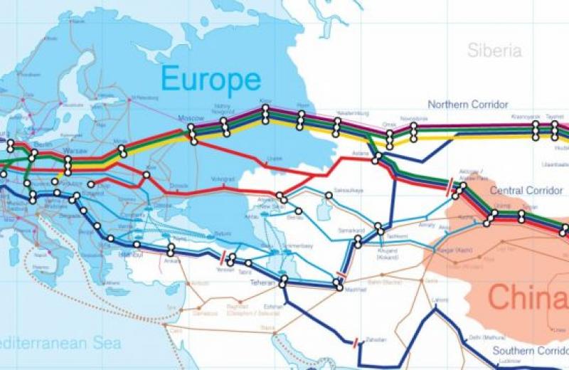 В 2018 году резко выросло количество грузовых поездов на маршруте Китай - Евросоюз