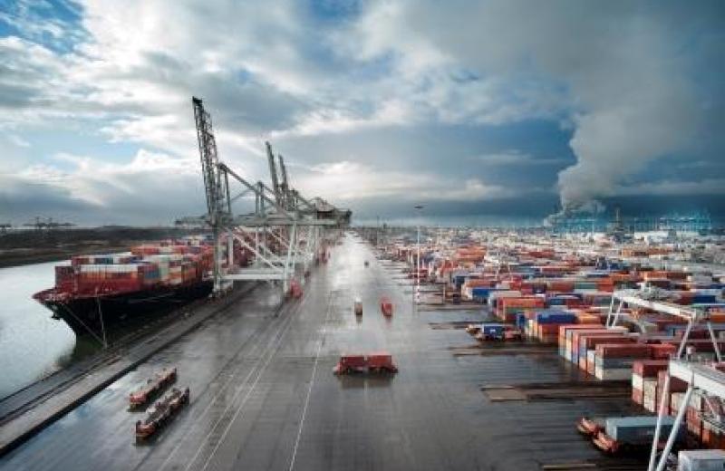 Пропускна спроможність порту Роттердама зменшується на 20%