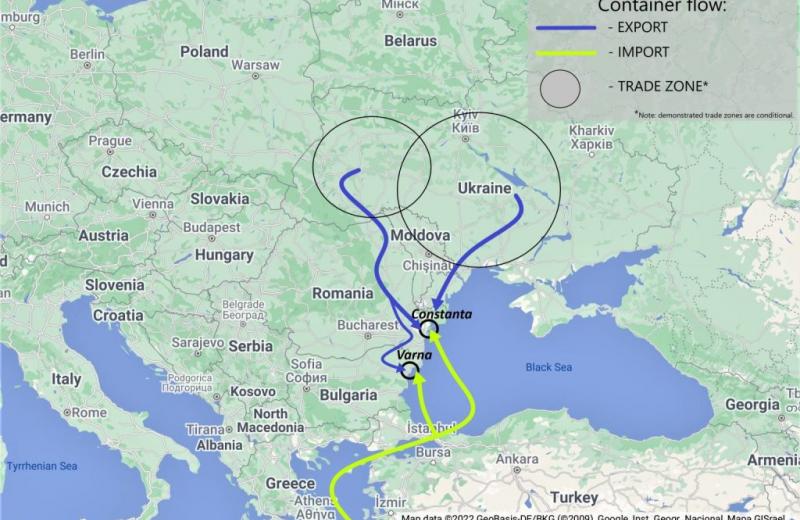 Варна готова для збільшення обсягів обробки українських вантажів