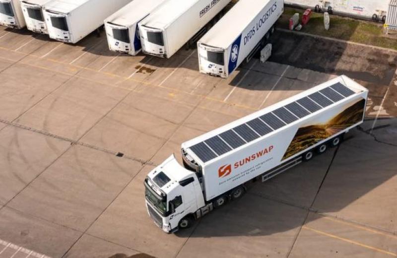 Компанія DFDS закуповує фури-рефрижератори з сонячними батареями: економія – 25-35%