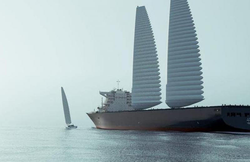 Компанія Michelin випробовує сучасну вітрильну систему для великих морських суден