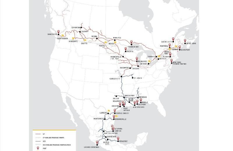 Канада, США та Мексика намагаються створити єдину залізничну мережу 