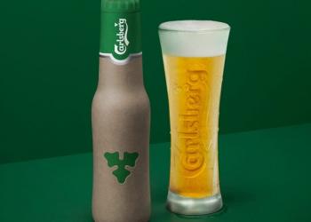 Carlsberg запроваджує нову тару – паперові пляшки для пива