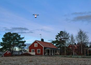 Швецький стартап випробував дрони для сталої служби доставки