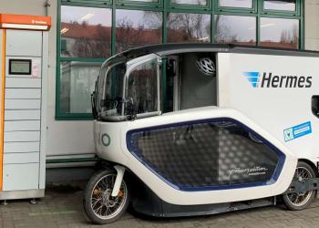 Hermes переходить на вантажні електровелосипеди зі змінними акумуляторами