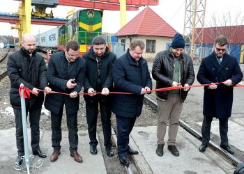 «Укрзализныця», ТИС и Maersk запустили регулярный контейнерный поезд