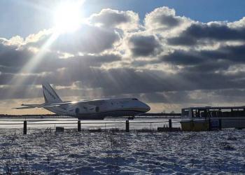 «Нова пошта Глобал» вперше доставила вантаж в Україну літаком «Руслан»