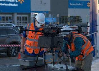 Walmart має намір доставляти 1 млн посилок на рік за допомогою дронів