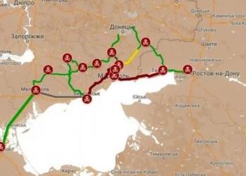 Залізничні перевезення через окуповану територію України