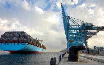 Maersk опубликовал отчет об объеме контейнерных перевозок