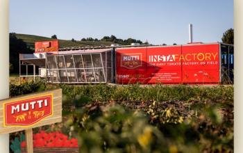 Італійська компанія запустила пересувний завод з переробки томатів