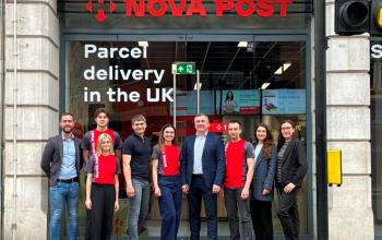 Нова пошта вийшла на ринок Великої Британії