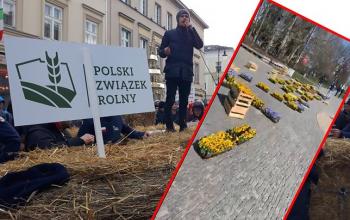 У Варшаві фермери протестували проти закриття ринків