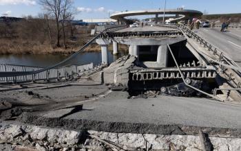 Підраховані поточні збитки від знищення дорожньої інфраструктури України