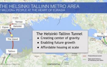Між Гельсінкі та Таллінном хочуть збудувати тунель