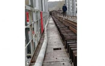 У Білгородській області припинено рух залізничних потягів через підрив мосту