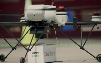 Uber расширяет проект доставки еды на дронах