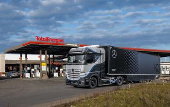 Daimler і Total створюють водневу інфраструктуру для вантажівок