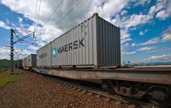 Maersk удвічі збільшує обсяги перевезення залізницею з Азії до Європи